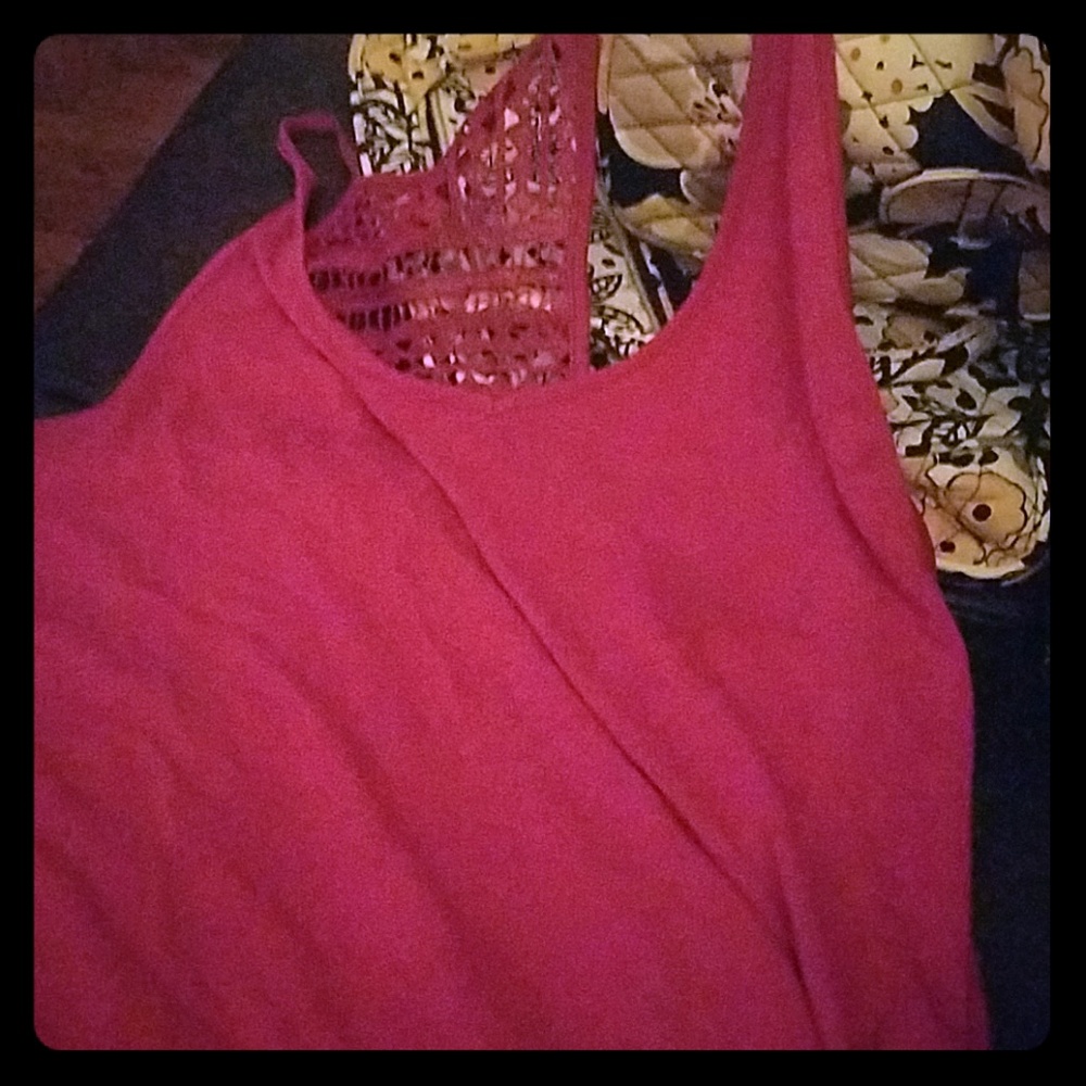 Cute pink summer top